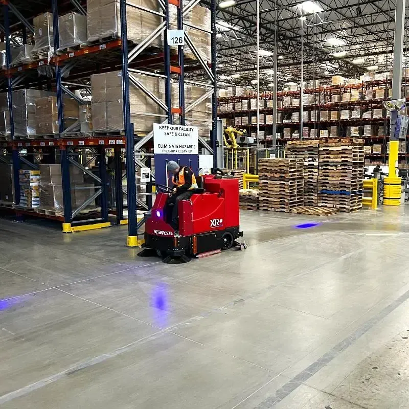 Factory Cat XR Floor Scrubber: Built for Heavy Industry