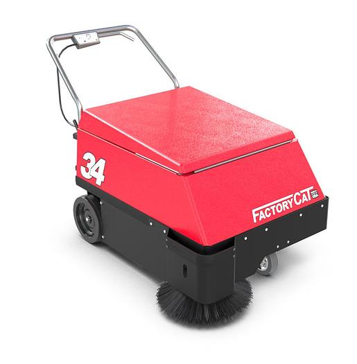 Factory Cat 34 Automatic Walk-Behind Sweeper