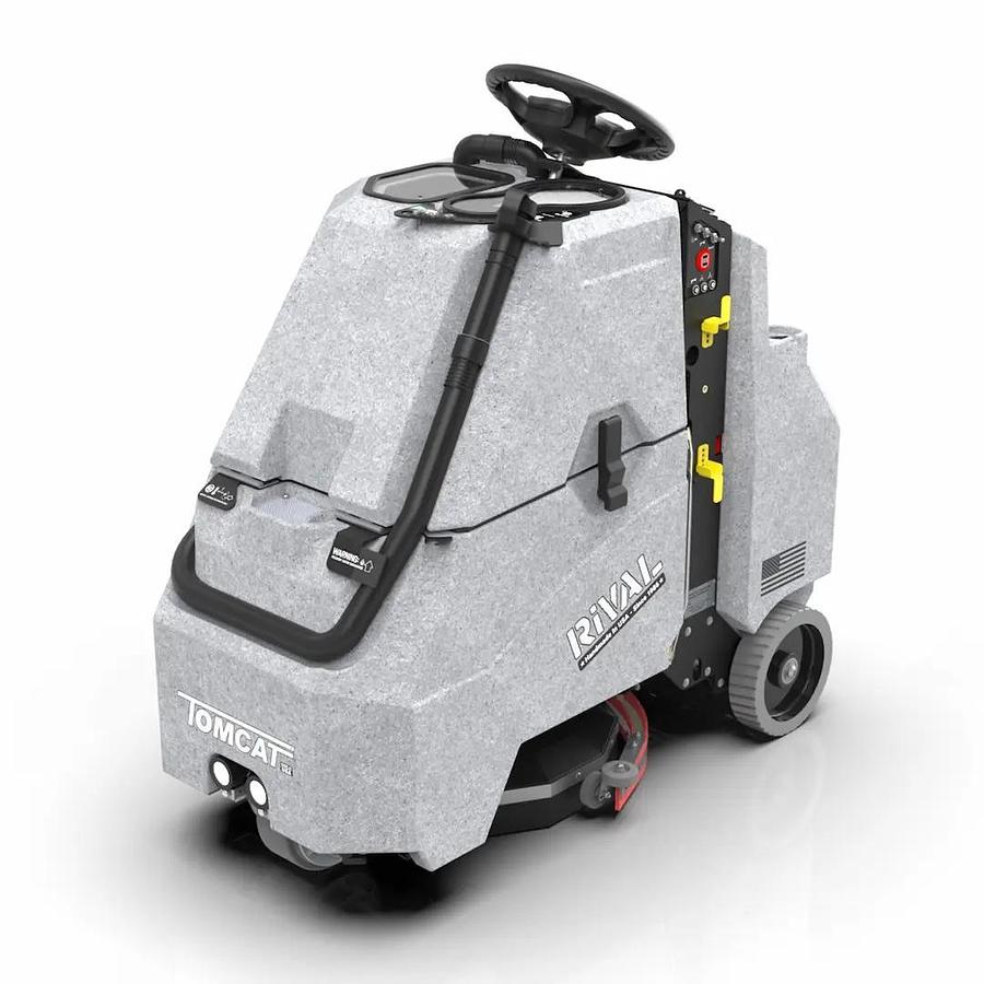 Tomcat Rival Stand-on (Chariot) Floor Scrubber (20" EDGE Orbital)